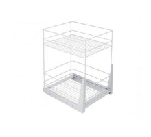 Бутылочница ДС 400/2 ниж. крепл., белое (L470*H550) 