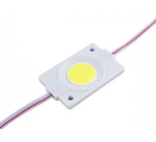 Светодиодный модуль COB 2.4W круглый 6500К 12B IP65 белый