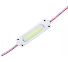 Светодиодный модуль M2 COB 2W круглый 6500К 12B IP65 с линзой