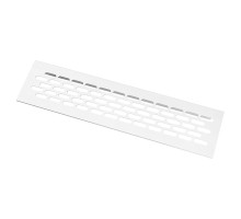 Вентиляционная решетка маленькая 60×245 Rejs белая TE12.0346.07.003