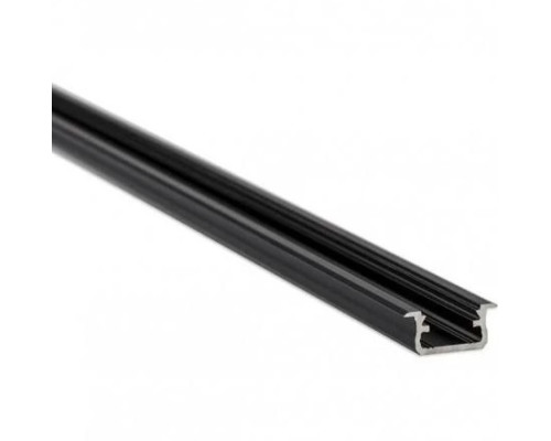 LUMI профиль LED врезной  L-2000 черный мат  REJS