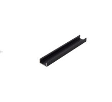 LUMI профиль LED накладной  L-2000 черный мат REJS
