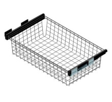 VARIANT MULTI Корзина для белья черный матовый W-800 L-480 мм без направ. REJS WE29.0639.01.062