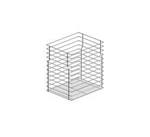 VARIANT MULTI Одноуровневая корзина Cargo Mini нижнего крепления 400 L-450 металл хром REJS WE29.0010.01.001