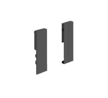 Conexiune la colț panoul frontal intern sertar ATIRA H-144 mm antracit Hettich 9293518