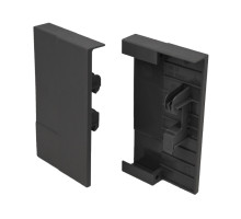 Conexiune la colț panoul frontal intern sertar ATIRA H-70 mm antracit Hettich 9196349