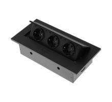 Розетка JX-S266J Black