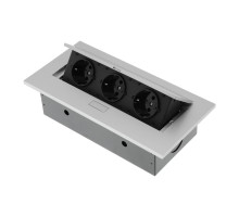 Розетка JX-S266J Silver