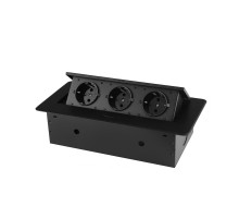 Розетка JX-S267J Black