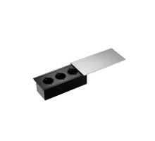 Розетка JX-719B Silver