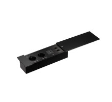 Розетка JX-728A Black