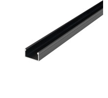 LUMINO профиль LED накладной  L-2000 черный мат REJS