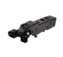Balama semi-acoperită SENSYS neagră pentru profil de ramă Hettich (9091992)