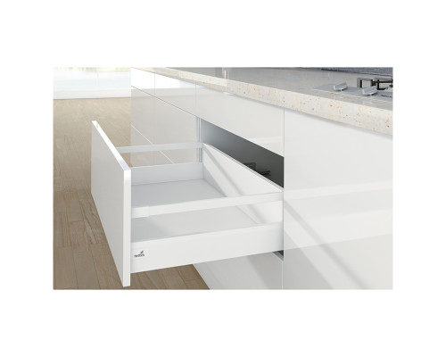Комплект для ящиков ARCITECH L=500 мм H=186/126  мм, белый Hettich
