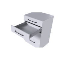 Comfort Box Plus ящик H=84 L-450 серебро REJS TH03.1247.01.002
