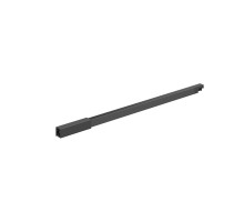 Продольный релинг короба ATIRA L-500 антрацит (L+P) Hettich (9122006+05)
