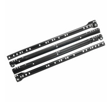 Ghidaj cu role, 400 mm, negru (set)