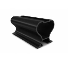 (A) Верт. профиль(ручка) закрытый Черный Матовый 5.1 м PRF VR 1 BLK BR 5.1 m